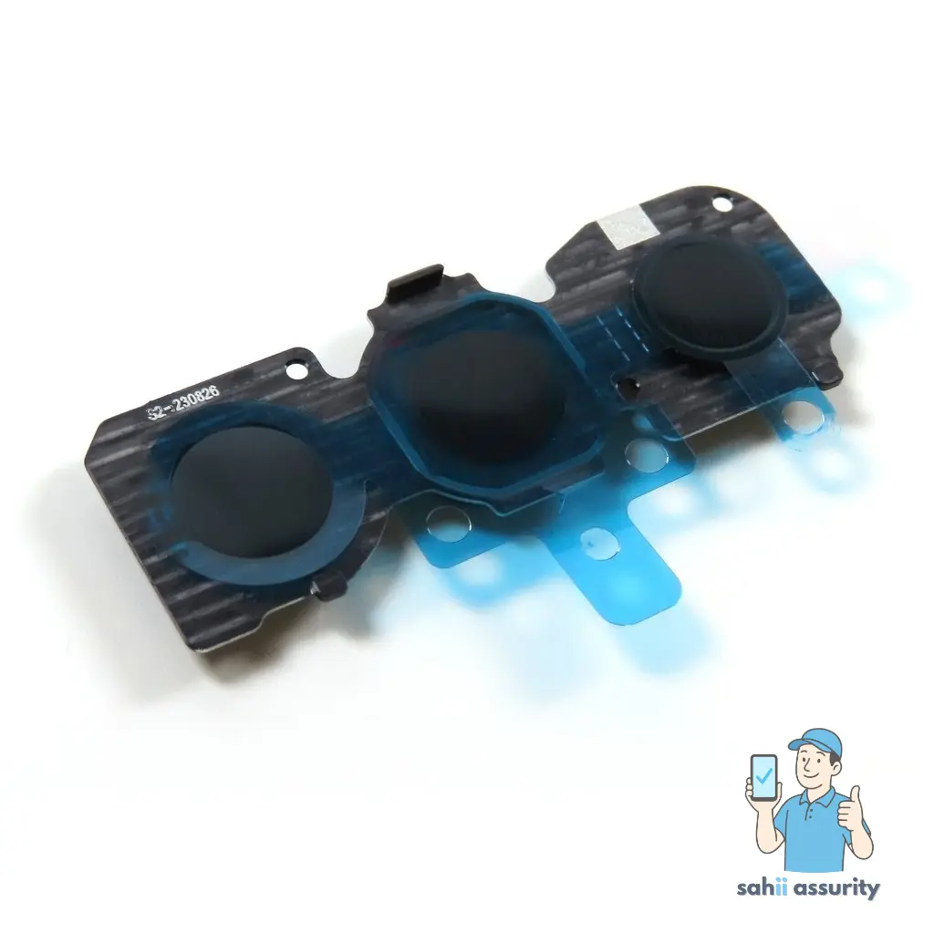 Camera Lens Glass with Frame for Samsung Galaxy M34 5G Silver thumbnail